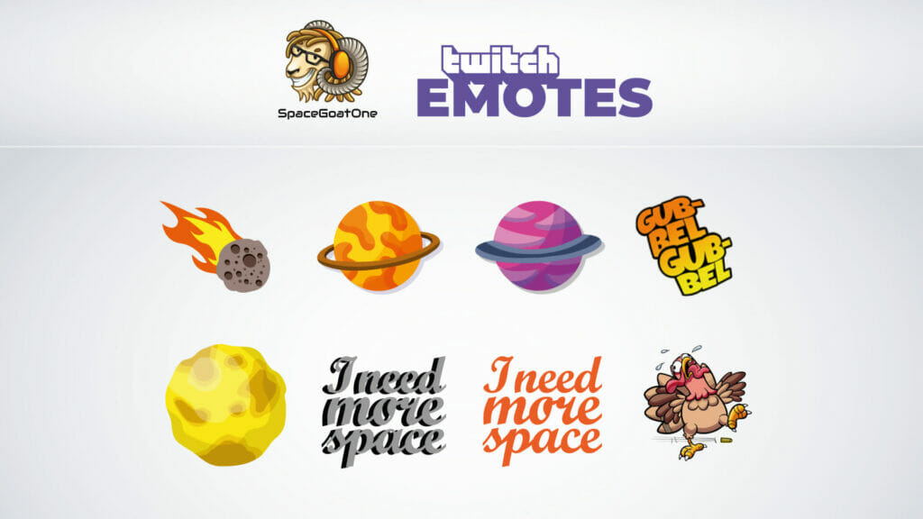 Emotedesign Twitch SpaceGoatOne