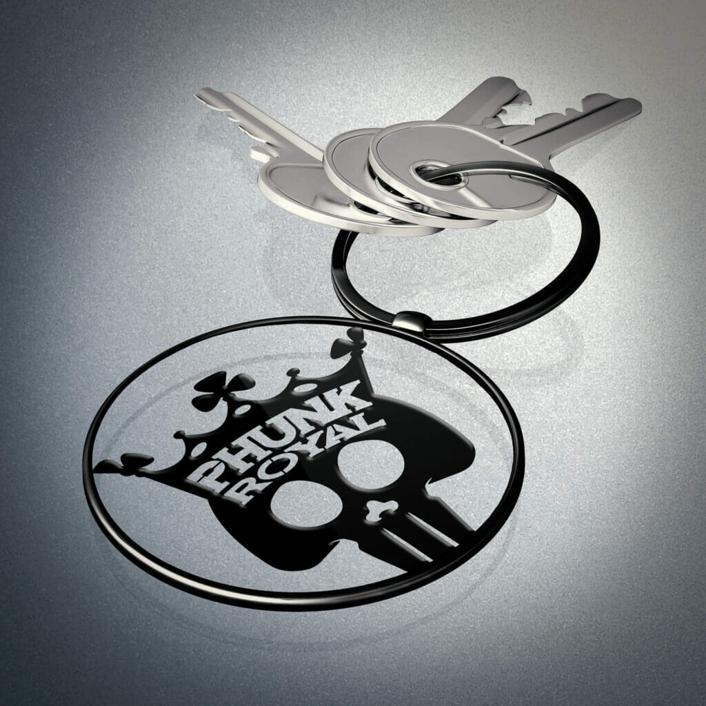 Schlüsselanhänger Merchandise Twitch Streamer Phunkroyal