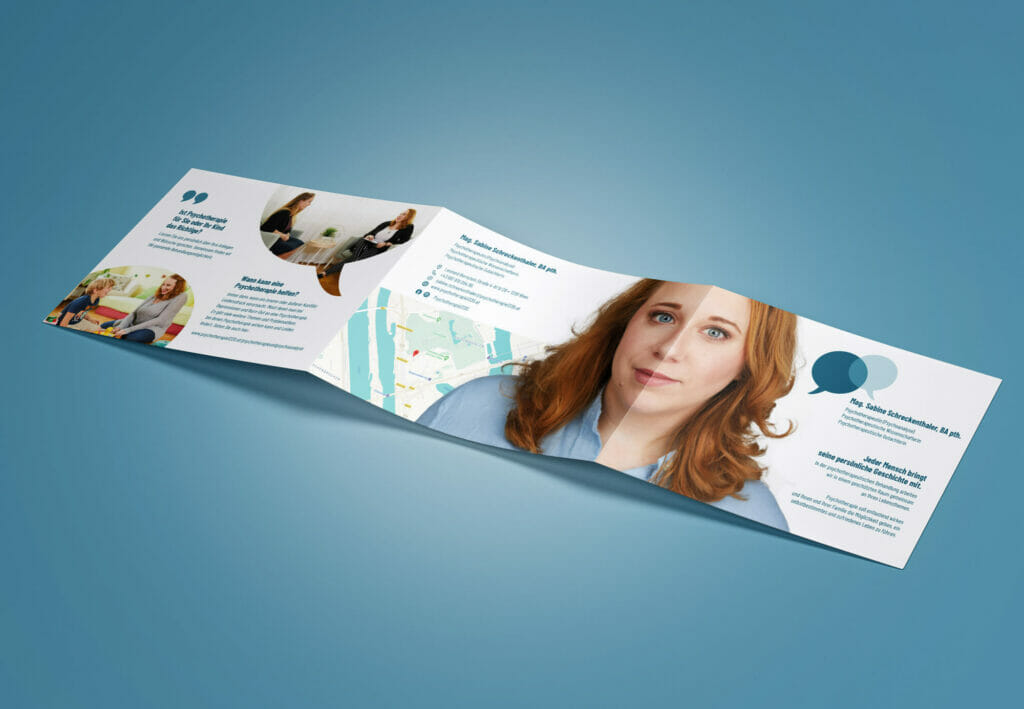 Foldergestaltung Psychotherapie Sabine Sammer-Schreckenthaler