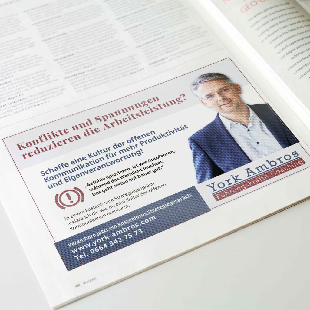 Anzeige Magazin - York Ambros